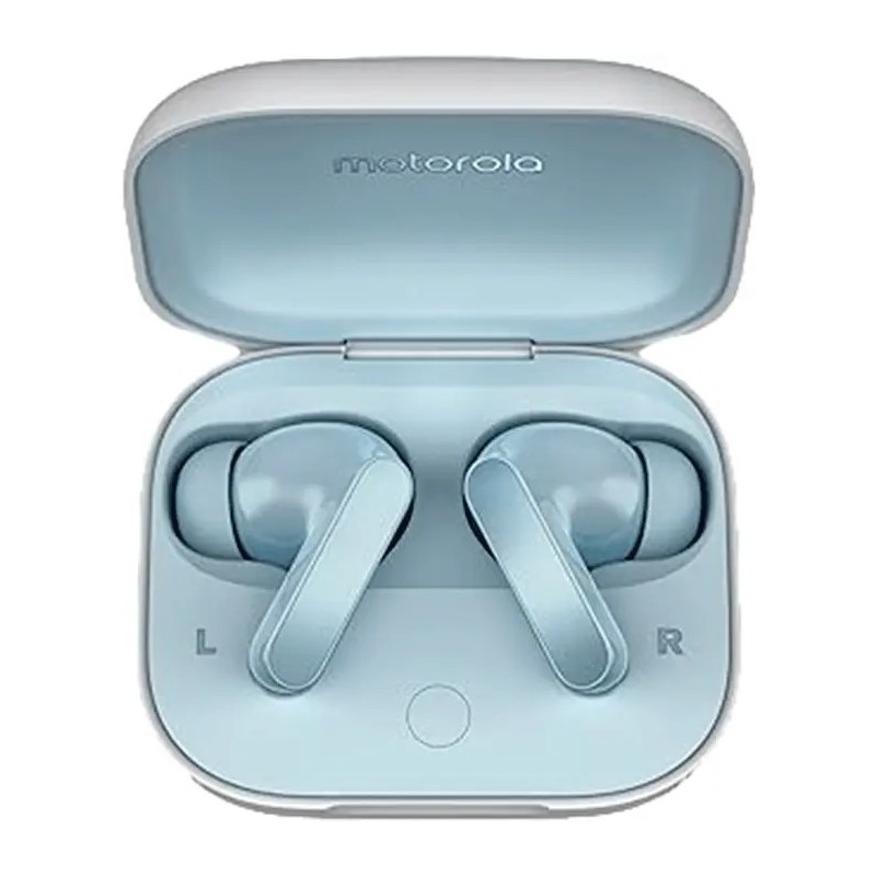 Motorola - Headphones - Wireless - buds 2 Blue Jewel