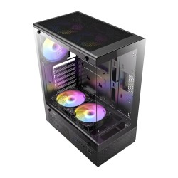 Antec - Case - VCX300 RGB Elite Negro Mid Tow