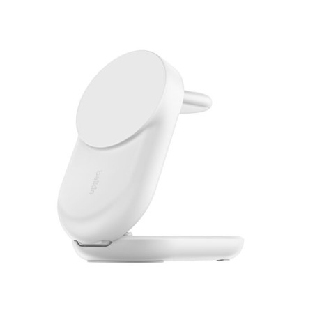 Belkin - Qi2 25W 3 in 1 Compact - Lithium - Para Universal - Compact White