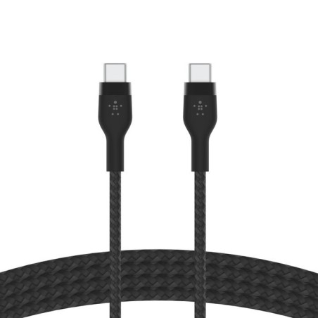 Belkin BoostCharge - Cable USB - 24 pin USB-C (M) a 24 pin USB-C (M) - 2 m - negro