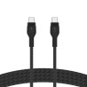 Belkin BoostCharge - Cable USB - 24 pin USB-C (M) a 24 pin USB-C (M) - 2 m - negro