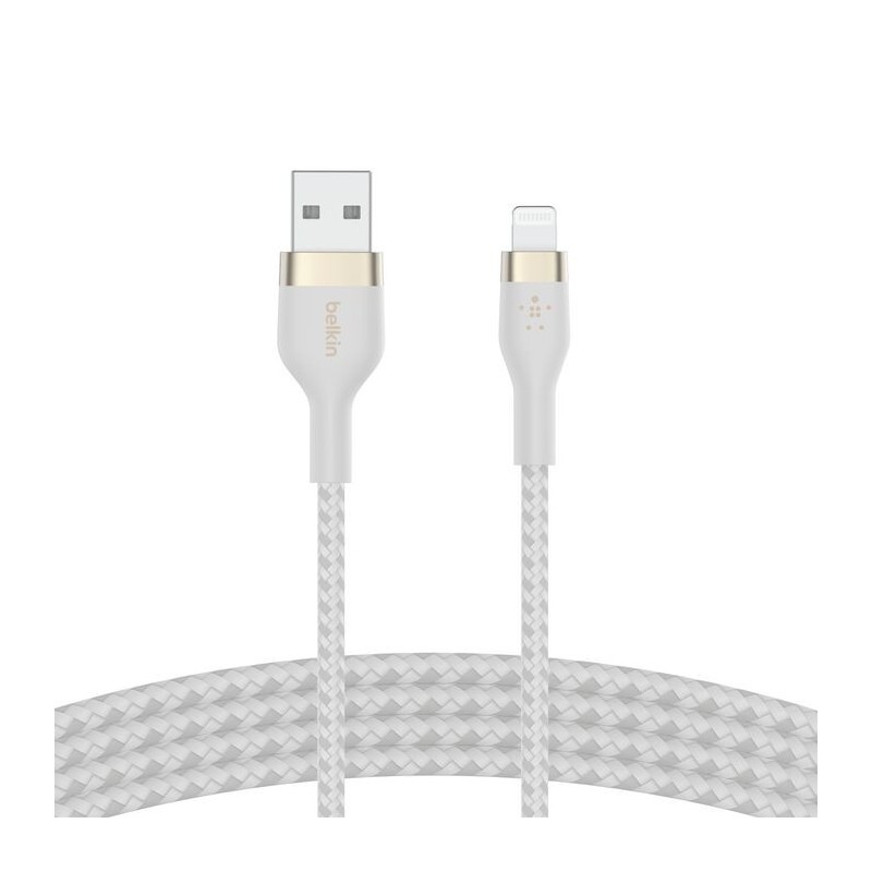 Belkin BOOST CHARGE - Lightning cable - USB male to Lightning male - 1 m - white - for Apple iPad/iPhone/iPod (Lightning)