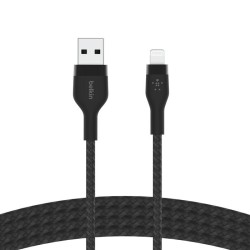 Belkin BoostCharge - Cable Lightning - USB macho a Lightning macho - 1 m - negro