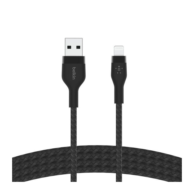 Belkin BoostCharge - Cable Lightning - USB macho a Lightning macho - 1 m - negro