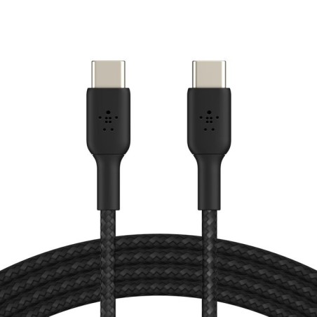 Belkin BoostCharge - Cable USB - 24 pin USB-C (M) a 24 pin USB-C (M) - 1 m - negro