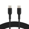 Belkin BoostCharge - Cable USB - 24 pin USB-C (M) a 24 pin USB-C (M) - 1 m - negro