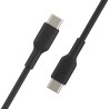 Belkin BoostCharge - Cable USB - 24 pin USB-C (M) a 24 pin USB-C (M) - 1 m - negro