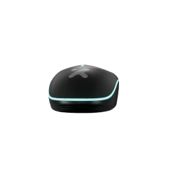 Xtech - XTM-318 - Mouse - 2.4 GHz - Wireless - Black - 4 buttons with Light 3200 dpi