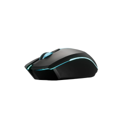 Xtech - XTM-318 - Mouse - 2.4 GHz - Wireless - Black - 4 buttons with Light 3200 dpi