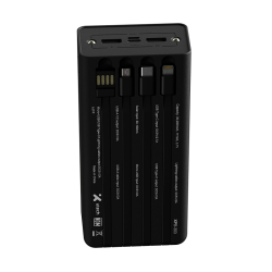 Xtech XPB-300 - Solar Power Bank - 24 pin USB-C / 4 pin USB Type A / 5 pin Micro-USB Type A - 24 pin USB-C / 4 pin USB Type A /