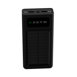 Xtech XPB-200 - Solar Power Bank - 24 pin USB-C / 4 pin USB Type A / 5 pin Micro-USB Type A - 24 pin USB-C / 4 pin USB Type A /