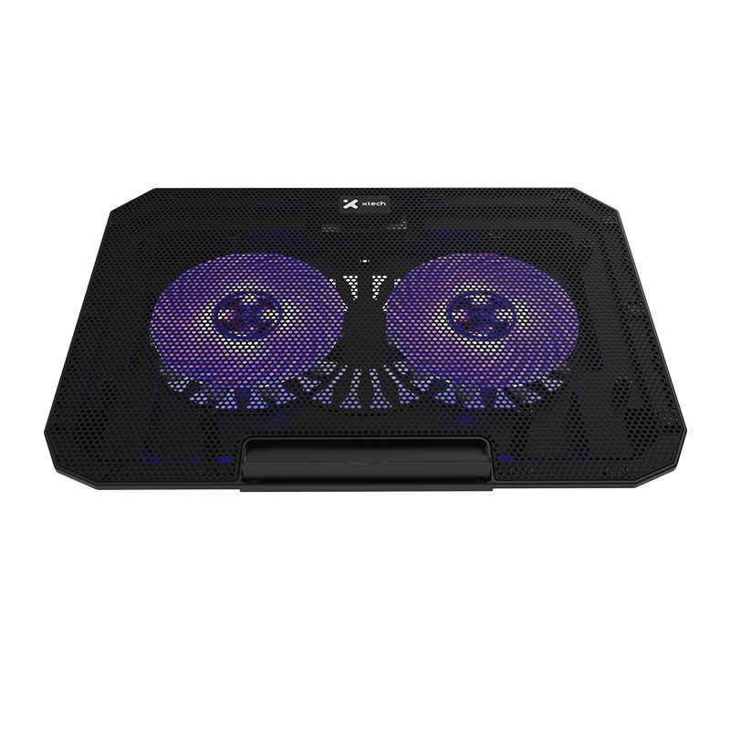 Xtech - Notebook stand - 15.6" black w blue LED XTA-156