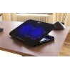 Xtech - Notebook stand - 15.6" black w blue LED XTA-156