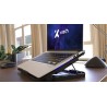 Xtech - Notebook stand - 15.6" black w blue LED XTA-156