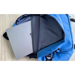 Xtech - Laptop Backpack - 15.6" - Durable polyester / 100% polyester - Blue - City Gear XTB-223