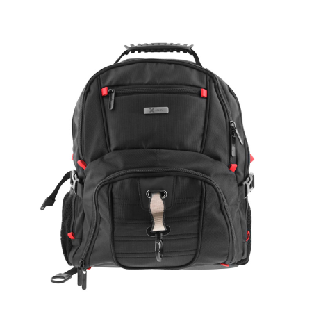 Xtech - Notebook carrying backpack - 17" - Black - Gaming Battlestash  XTB-508