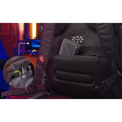 Xtech - Notebook carrying backpack - 17" - Black - Gaming Battlestash  XTB-508