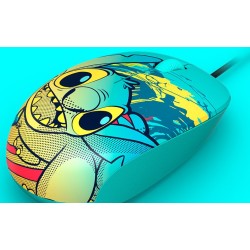 Xtech - XTM-D406ST-BL - Mouse - USB - Wired - Disney Stich Blue