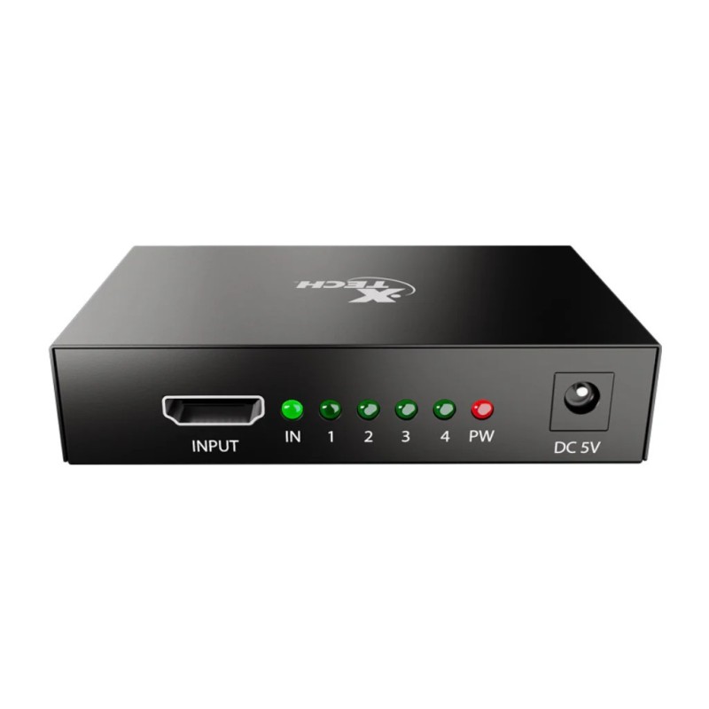 Xtech - HDMI Splitter - 1 Input to 4 Output XHA-420