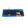 Xtech - Keyboard - Wired - Spanish (Latin American) - USB - Blue - Marvel CA XTK-M401CA