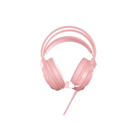 Xtech - XTH-564 - Headset - Para Computer / Para Game console - Wired - 3.5mm+USB Pink