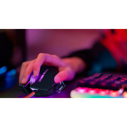 Xtech - XTM-720 - Mouse - USB - Wired - Black - Gaming 7200dpi