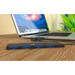 Xtech - Hub - 4 puertos - USB 3.0 XTC-390