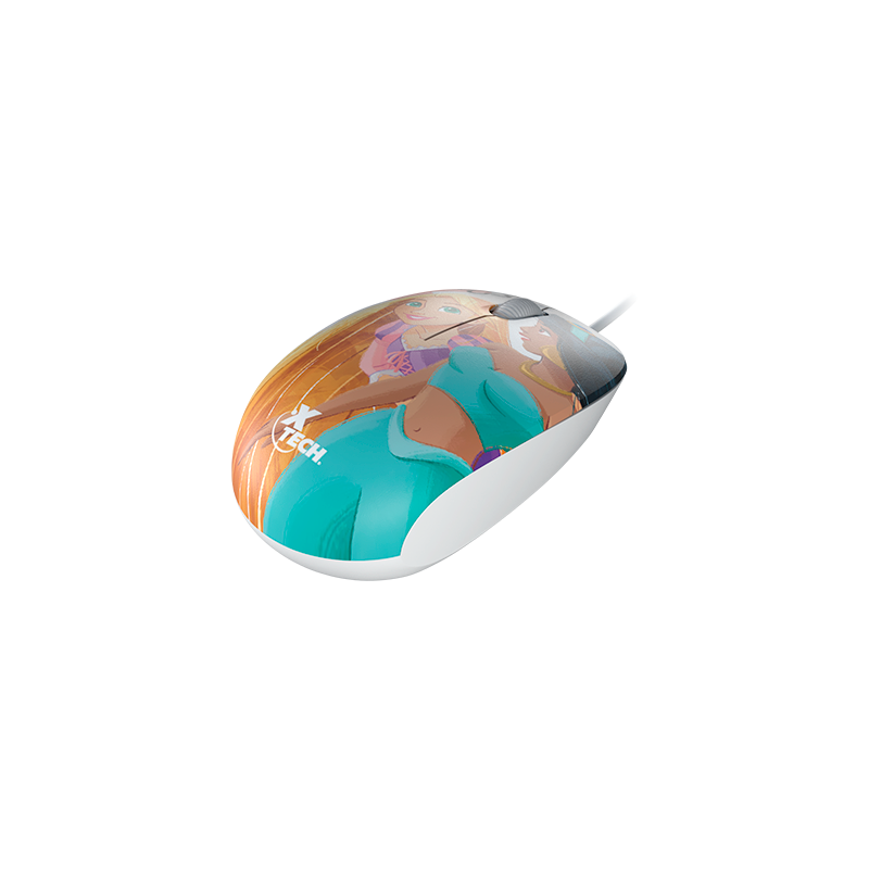 Xtech - XTM-D406PS - Mouse - USB - Wired - Disney Princess