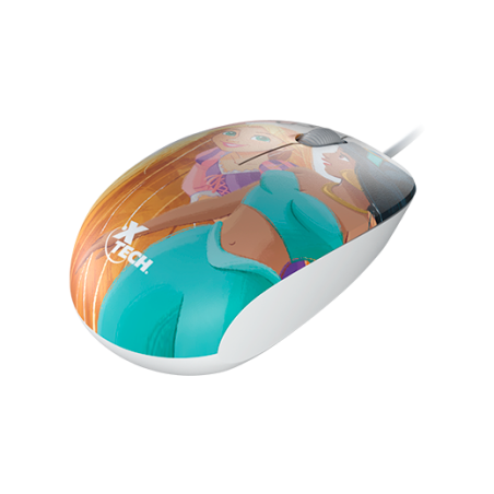 Xtech - XTM-D406PS - Mouse - USB - Wired - Disney Princess