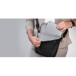 Klip Xtreme KTS-500 - Shoulder bag - Black - 12in Tablet Sleeve