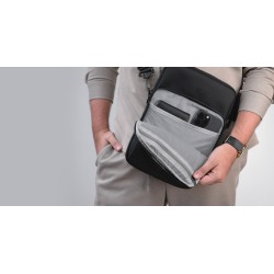 Klip Xtreme KTS-500 - Shoulder bag - Black - 12in Tablet Sleeve