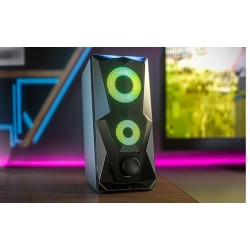 Xtech - Altavoces - 2.0 canales - Negro - Gaming con luz LED XTS-131