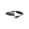 Xtech - USB cable - 1.8 m - 4 pin USB Type A - 4 pin USB Type A - USB 2.0 male-to-fem