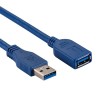 Xtech - USB extension cable - Blue - 6ft USB 3.0 Ext