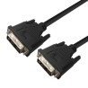 Xtech XTC-328 - Cable de vídeo - DVI-D macho a DVI-D macho - 1.83 cm - Negro