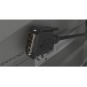 Xtech XTC-328 - Cable de vídeo - DVI-D macho a DVI-D macho - 1.83 cm - Negro