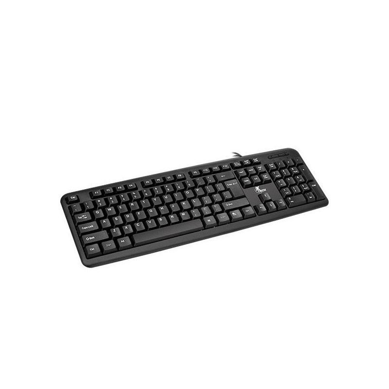 Xtech - Teclado - Cableado - Inglés - USB - Negro