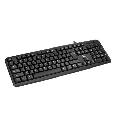 Xtech - Teclado - Cableado - Inglés - USB - Negro