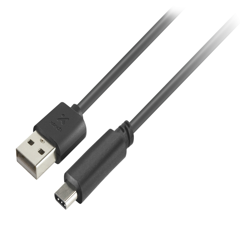 Xtech XTC-510 - Cable USB - 24 pin USB-C (M) reversible a USB (M) - USB 2.0 - 1.8 m - negro