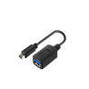 Xtech XTC-515 - Adaptador USB - 24 pin USB-C (M) reversible a USB Tipo A (H) - USB 3.0 - 11.9 cm - negro