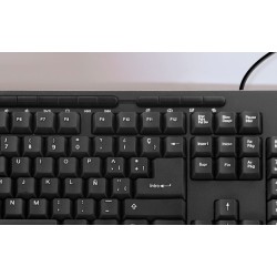 Xtech XTK-130E - Teclado - USB - inglés - negro