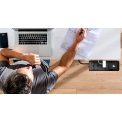 Xtech - Automatic voltage regulator - External - AC 110/120 V - 8 Tomas de Corriente - 1000 VA - -XTR-1002