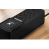 Xtech - Automatic voltage regulator - External - AC 110/120 V - 8 Tomas de Corriente - 1000 VA - -XTR-1002