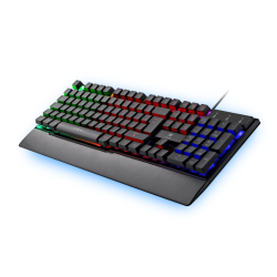 Teclado para Gaming Xtech XTK-510S - Español - Iluminación LED Multi-color con efectos de luz - Conexión USB inmediata - Descans