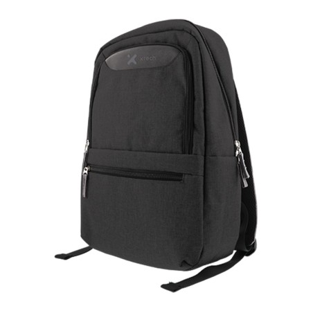Xtech Winsor XTB-212BK Mochila para laptop 15.6" - Durable poliéster – Color Negro - Panel posterior con acolchado - Tirantes ac