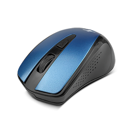 Xtech - XTM-315BL - Mouse - 2.4 GHz - Wireless - Blue - 4-button 1600dpi