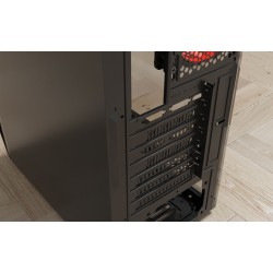 Xtech - XT-GMR3 - Tower - ATX/MicroATX - Black - side Acrylic window