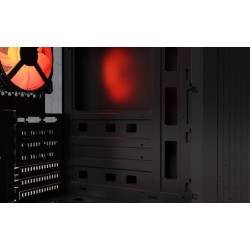 Xtech - XT-GMR3 - Tower - ATX/MicroATX - Black - side Acrylic window