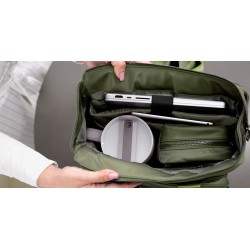 Klip Xtreme - Notebook carrying backpack - 15.6" - Green - Water repellent KNB-750