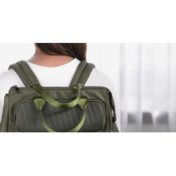 Klip Xtreme - Notebook carrying backpack - 15.6" - Green - Water repellent KNB-750